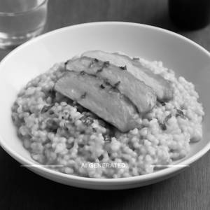 Smoked Chicken Risotto