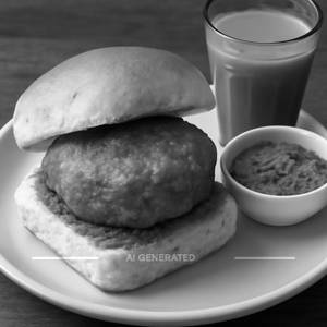 Chicken Vada Pav