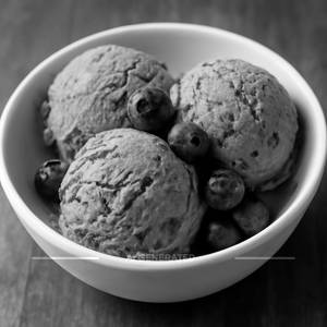 Blueberry Ice cream 