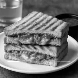 Schezwan cheese sandwich
