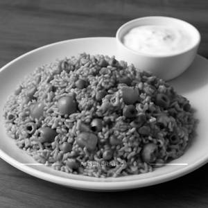 Tava Pulao (With Curd)