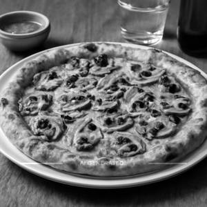 Mushroom Pizza