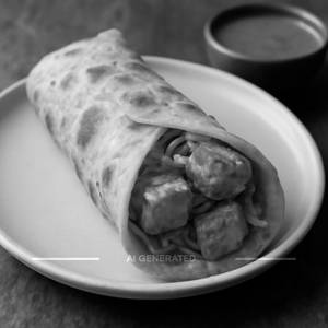 Paneer Cheese Tikka Roll