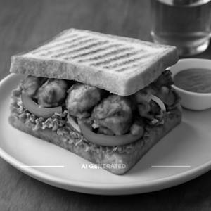 Chicken tikka sandwich