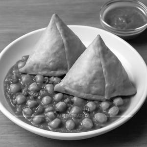 Chana Samosa [2 Pcs]   