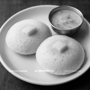 Butter Idli [2 Pieces]