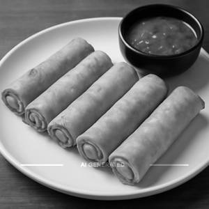 Chicken spring roll