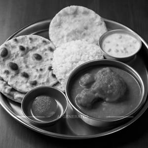 Special Chicken Thali