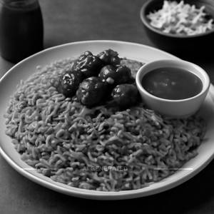 Triple Schezwan Rice .