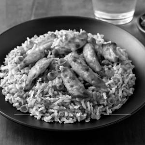 Burnt Garlic Rice Chicken