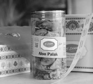 Aloo Palak Chips (150gm)