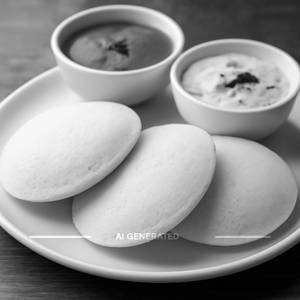 Plain Idli
