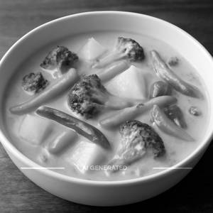 Gaeng Kari Talay Phak (Vegetables)
