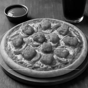 Piri Piri Paneer Pizza