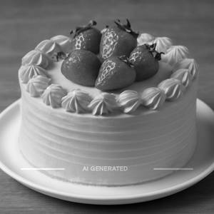 Strawberry Flavour Cake (500gm)