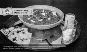 Sarson Ka Saag With Makki Ki Roti