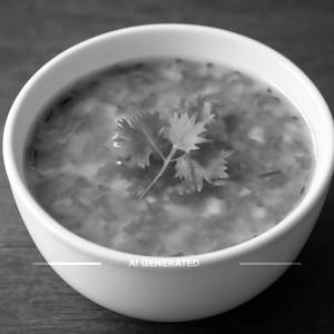 Veg lemon coriander soup