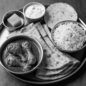 Chicken Thali