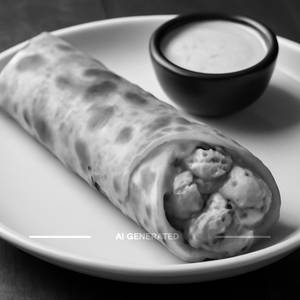 Chicken Malai Tikka Roll