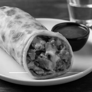 Chicken Cheese Shawarma Roll