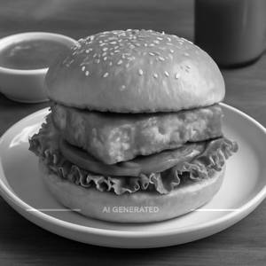 Paneer Peri Peri Burger