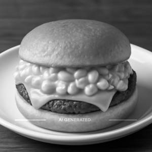 Corn Cheese Burger