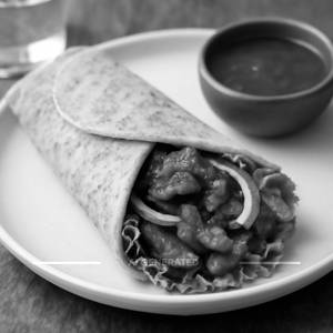 Mushroom Masala Roll