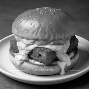 Spicy Paneer Burger