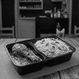 Basonti Pulao + Chicken Chaap Power Meal