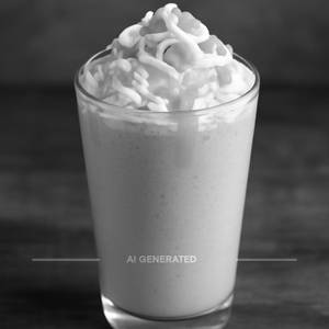 Butterscotch milkshake