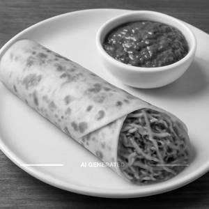Veg roll + Aloo mimi