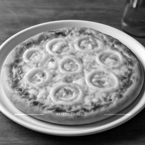 Cheese And Onion Pizza