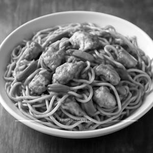 Chicken noodles