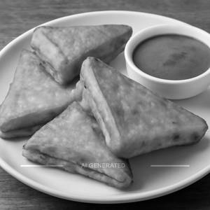Plain bread pakora