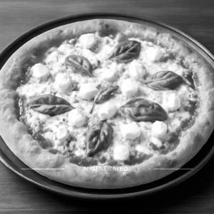 12" Large Double Cheese Margherita