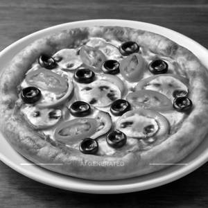 8 Inch Veg Pizza