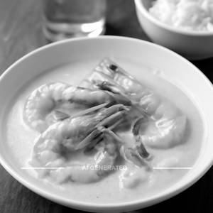 Gaeng Kari Talay Koong Prawns