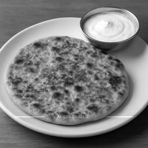 2 Aloo Paratha with Dahi