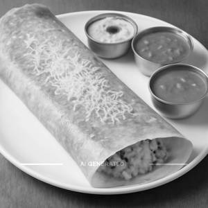 Butter Cheese Masala Dosa