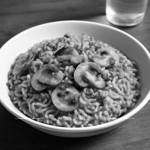 Mushroom Masala Maggi