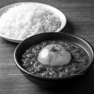1 Egg Masala with Rice                