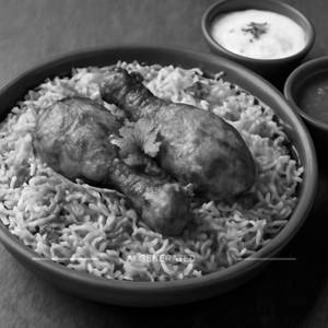 Hyderabadi Chicken Dum Biryani