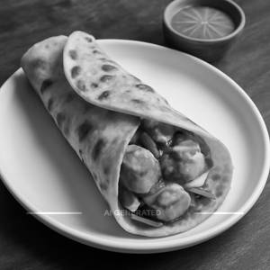 Paneer Tikka Roll