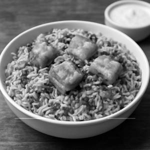 Paneer biryani half