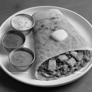 Paneer Schezwan Dosa