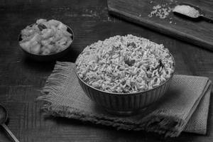 Tomato Rice With Potato Roast