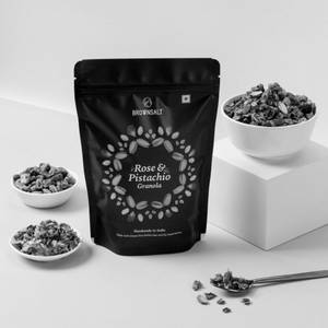 Rose & Pistachio Granola With Cranberries
