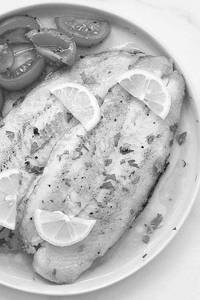 Lemon Butter Fish - Main Course