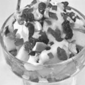 Fruit Salad With Ice Cream