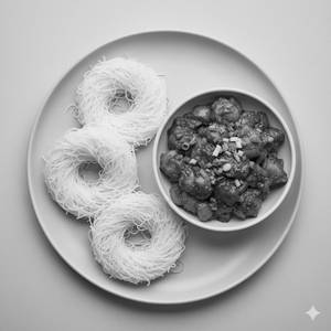 3 Idiyappam + Chilli Chicken [200 Grams]